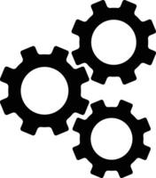 mechanical cog design vector
