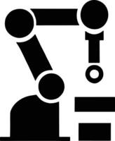 robot arm symbol design vector