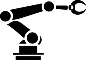 robotic arm icon bundle vector
