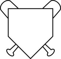 white background plate icon vector