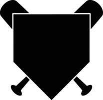 baseball base shape set vector
