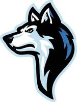 husky dog mascot icon vector