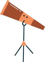 astronaut with space doodles vector