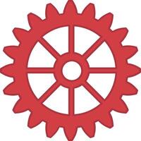 vintage gear icon set vector