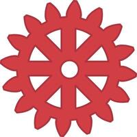 mechanical cogwheel icon set vector