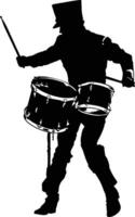 ai band player silhouette graphic vector