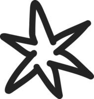 cosmic sketches of cartoon aliens and shooting stars vector