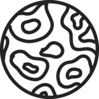 constellation and planet sketches with playful doodles vector