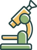 microscope set for science vector