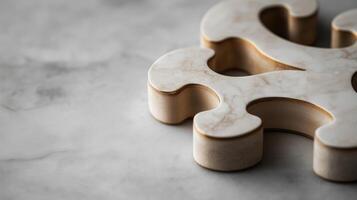 A collection of interlocking pieces photo
