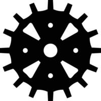 industrial cog wheels icon set vector