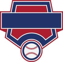 baseball badge template pack vector
