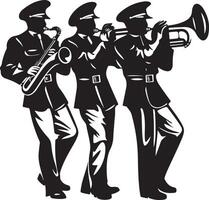 marching band concept vector