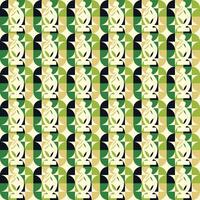meditation statue pattern seamless design vector