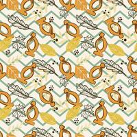 summer time statue pattern seamless vector