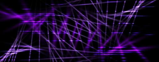Speed rays, light neon flow, noise effect, purple glow speed lines, colorful light trails. Glitch screen bg. Abstract futuristic background, illustration. vector