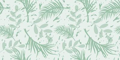 Rainforest summer seamless pattern graphics vector