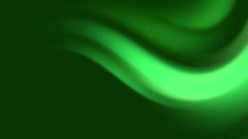 Modern green abstract background featuring wavy gradients and soft transitions video