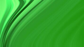 Dynamic green abstract gradient with soft smooth curves and flowing texture video