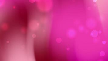 Pink red background with blurry bright circles is suitable for festive designs abstract backgrounds trendy social media content and playful patterns video
