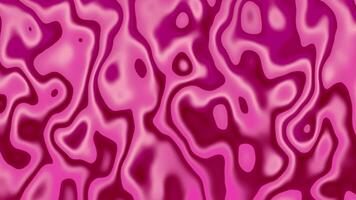 Dynamic abstract design featuring pink and red wavy lines and fluid texture video
