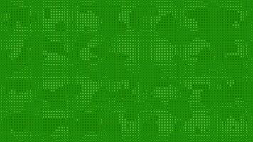 Green background with repeating tiny black and white dots Suitable for abstract designs backgrounds prints textures and packaging materials video