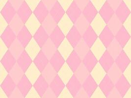 Sweet pastel pink and cream diamond pattern. Perfect for feminine branding, websites, blogs, or crafting projects. vector