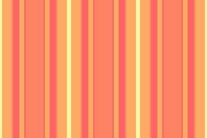 Sibrous fabric seamless stripe, scratched vertical textile . Sdvertising texture pattern lines background in red and orange colors. vector