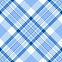 Elegant blue plaid pattern, perfect for textile design, fashion, or website backgrounds. This seamless texture offers a sophisticated and calming aesthetic, symbolizing order and tranquility. vector