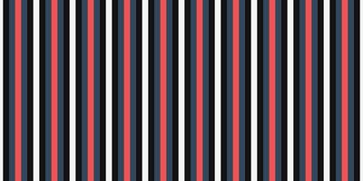 Stylish vertical stripes in red, navy, black, and white create a modern, geometric pattern. Ideal for textiles, backgrounds, or website design, this image conveys energy, order, and sophistication. vector