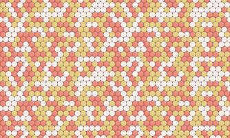Abstract pastel pink and beige circle pattern. Modern geometric texture ideal for website backgrounds, textile design, or vibrant branding. vector