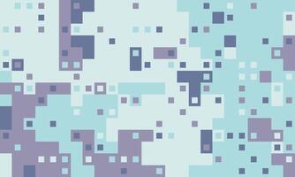 Abstract pixel art background. Soft pastel palette evokes calm, digital data visualization. Perfect for tech, websites, presentations, or modern design projects. vector
