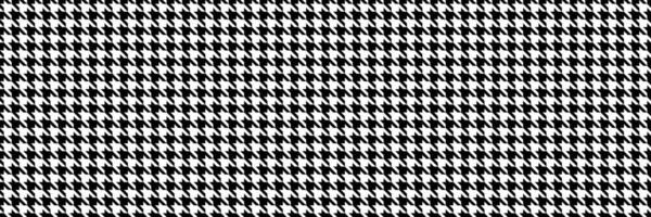 Classic black and white houndstooth pattern. Seamless texture ideal for textile design, fashion, or website backgrounds. vector
