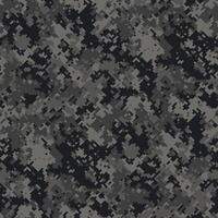 Abstract grayscale digital camouflage pattern. Perfect for backgrounds, textures, or militarythemed designs. The pixelated style creates a modern, urban feel. vector