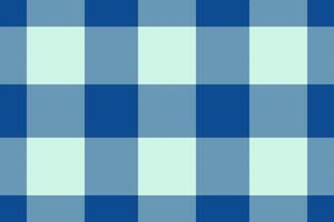 Stylish blue and mint green gingham check pattern. Perfect for backgrounds, textiles, or website design. vector