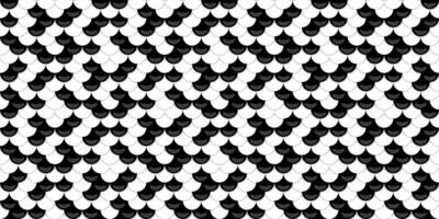 Abstract monochrome scales pattern. Perfect for backgrounds, textures, or design elements. Geometric, elegant, and versatile, this image evokes themes of protection, order, and nature. vector