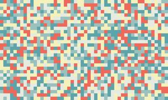 Abstract pixel art background. A vibrant, textured mosaic of pastel squares creates a dynamic, modern design perfect for websites, social media, or print. vector