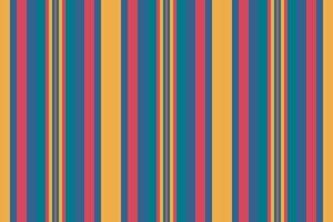 Vibrant vertical stripes in teal, gold, red, and burgundy create a dynamic and cheerful pattern. Perfect for textile design, website backgrounds, or any project needing a bold, retro feel. vector