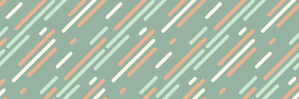 A green and orange striped pattern vector