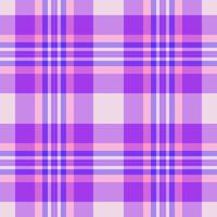 Victorian pattern background, summer texture plaid tartan. Volume fabric textile seamless check in violet and purple colors. vector