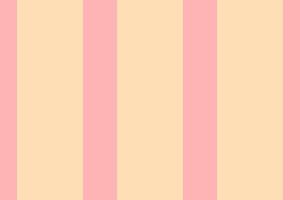 Classical fabric texture textile, horizontal seamless stripe vertical. Geometry pattern lines background in light and peach puff colors. vector