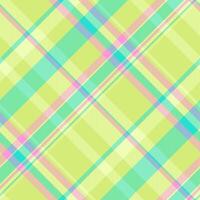 Vibrant pastel plaid pattern. Perfect for springsummer designs, textiles, or websites. A cheerful and fresh design, conveying feelings of optimism and renewal. vector