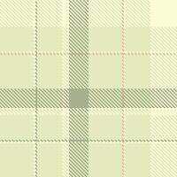 Stage pattern tartan, selection textile seamless background. Deco plaid texture fabric check in light and light goldenrod yellow colors. vector