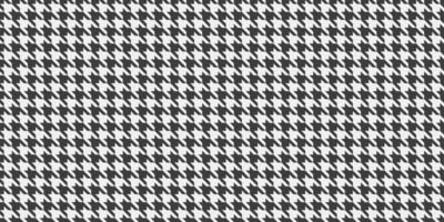 Classic houndstooth pattern in monochrome. Elegant and versatile, ideal for textile design, fashion, website backgrounds, or print projects. The repeating motif offers a timeless sophistication. vector