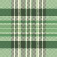 Elegant green and cream plaid pattern. Perfect for textile design, apparel, home decor, and website backgrounds. This seamless texture evokes feelings of nature, tranquility, and sophistication. vector