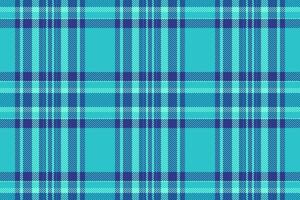 Vibrant teal and navy plaid pattern. Perfect for textile design, fashion, website backgrounds, or any project needing a refreshing, structured visual. vector