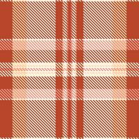 Herringbone pattern background texture, amazing textile tartan . Vivid check fabric plaid seamless in red and old lace colors. vector
