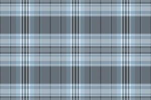 Elegant gray and light blue plaid pattern. Perfect for textile design, website backgrounds, or stationery. This subtle yet sophisticated texture evokes feelings of calm and order. vector