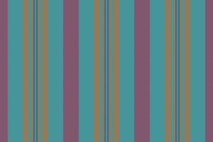Fymmetry lines texture seamless, 20s stripe pattern background. Rcrapbooking fabric vertical textile in cyan and bright colors. vector