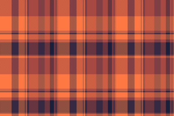Brazil fabric background texture, gold seamless plaid tartan. Christmas ornament check pattern textile in orange and red colors.